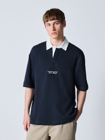 Next Shirt in Blue: front