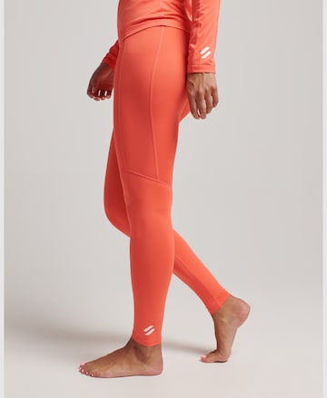 Superdry Skinny Workout Pants in Orange