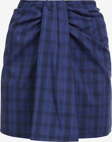 myMo ROCKS Skirt in Blue: front