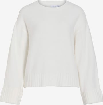 VILA Sweater 'VILuna' in White: front
