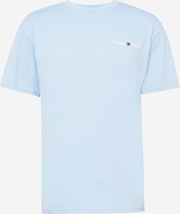 T-Shirt Tommy Jeans en bleu : devant