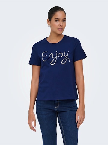 T-shirt 'JDYASTA' JDY en bleu : devant