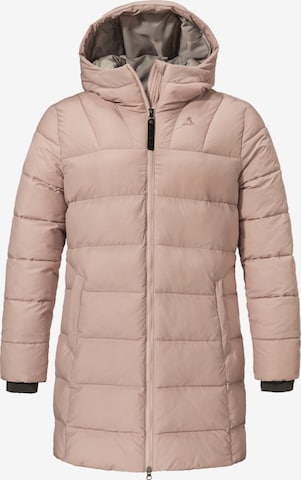 Schöffel Outdoor coat 'Boslix' in Pink: front