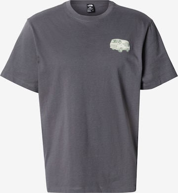 THE NORTH FACE Футболка 'VAN LIFE' в Серый: спереди