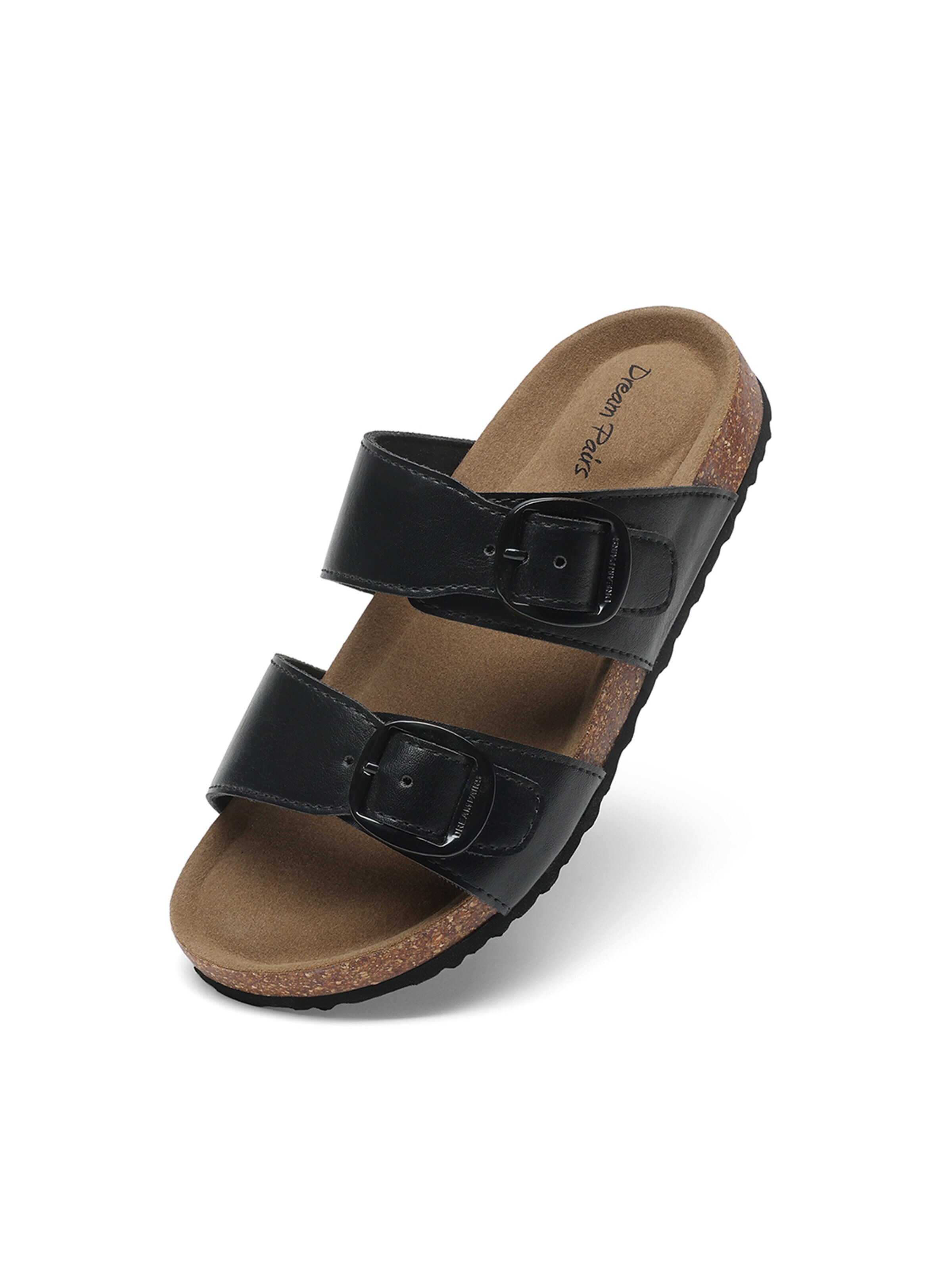 Sandales Dream Pairs en noir : devant