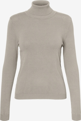 Pull-over 'HAPPINESS' VERO MODA en gris : devant