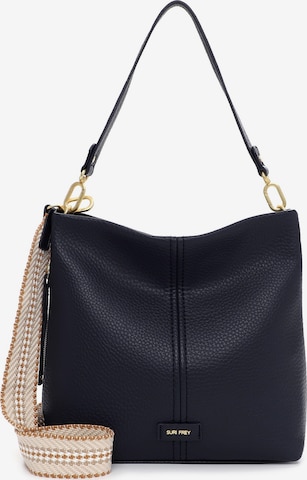 Suri Frey Skuldertaske 'Gray' i blå: forside