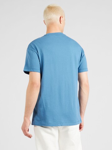 T-Shirt 'ESSENTIAL' Abercrombie & Fitch en bleu