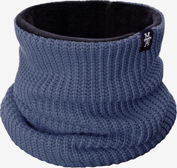 Manufaktur13 Schlauchschal 'Neckwarmer' in Blau: Vorderseite