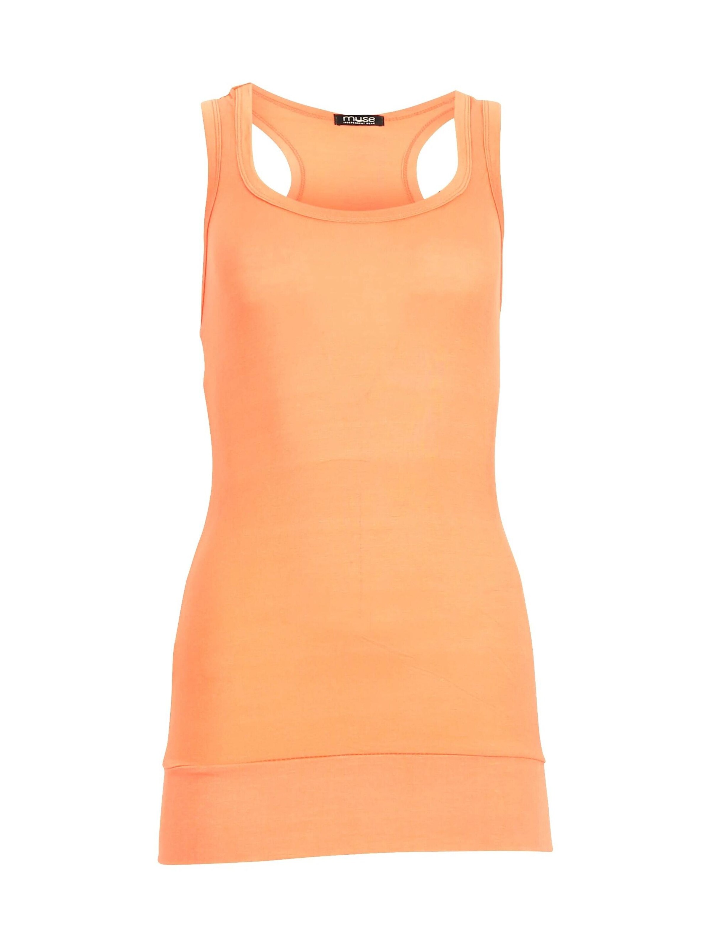 Easy Young Fashion Top in Orange: front