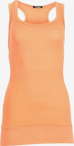 Easy Young Fashion Top in Orange: front