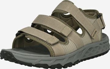 Sandales de randonnée SKECHERS en gris : devant