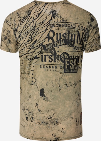 Rusty Neal T-Shirt in Braun