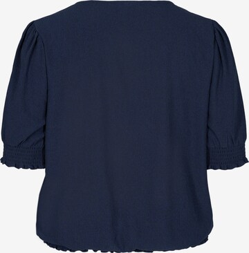 Zizzi Bluse in Blau