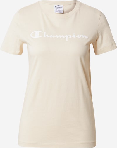 Champion Authentic Athletic Apparel T-Shirt in beige / weiß, Produktansicht