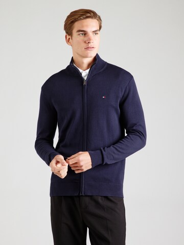 TOMMY HILFIGER Вязаная кофта 'Essential' в Синий: спереди