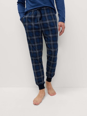 Pigiama lungo di Marks & Spencer in blu: frontale