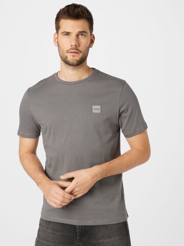 BOSS - Camiseta 'Tales 1' en gris: frente