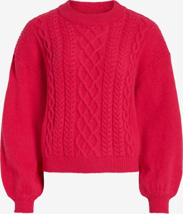 VILA Sweater 'Chinti' in Red: front