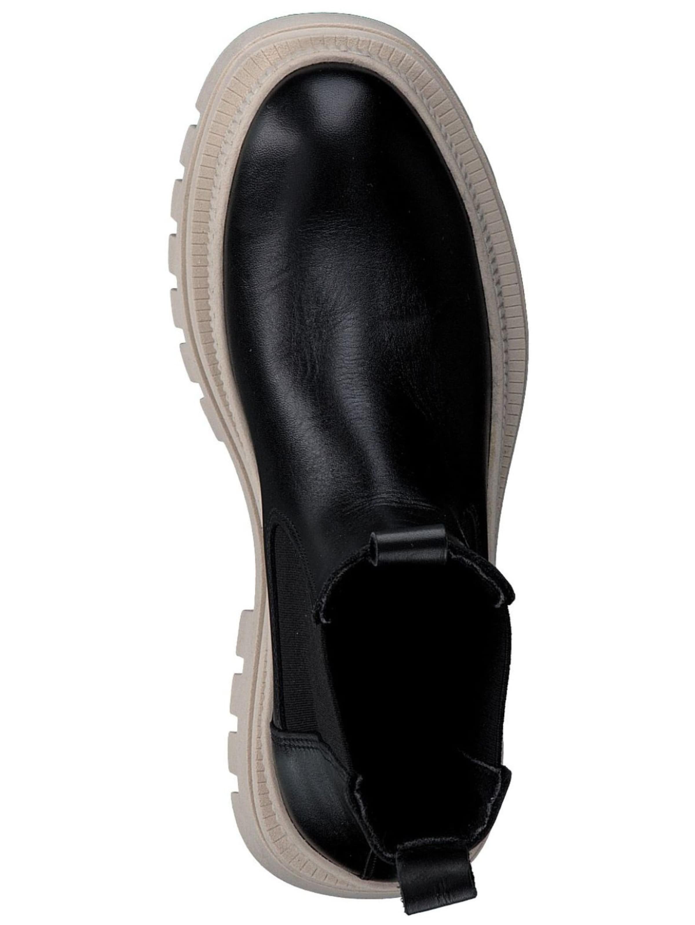 Tamaris Chelsea Boots in Schwarz