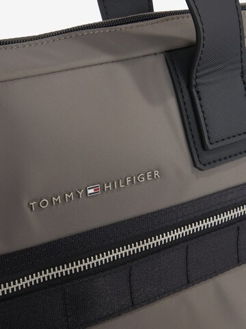 TOMMY HILFIGER Laptop Bag 'Elevated' in Grey