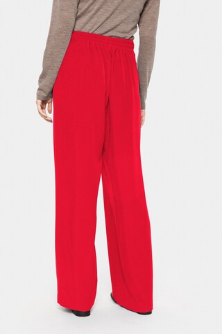 Loosefit Pantalon 'CelestSZ' SAINT TROPEZ en rouge