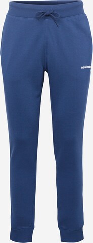 Tapered Pantaloni 'Classic Core' di new balance in blu: frontale