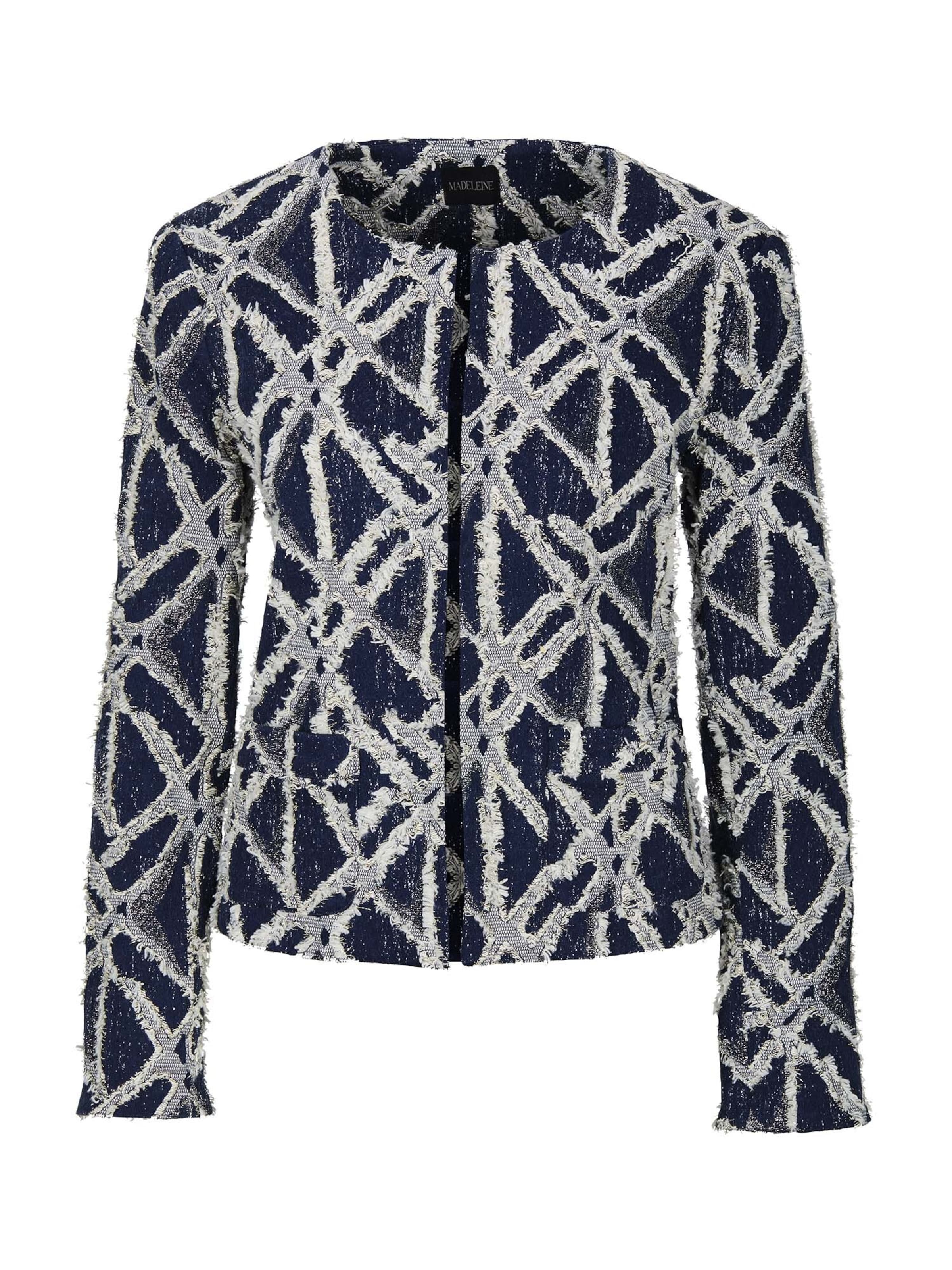 Blazer MADELEINE en bleu : devant