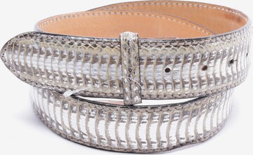 Reptile's House Belt in L in Silver: front
