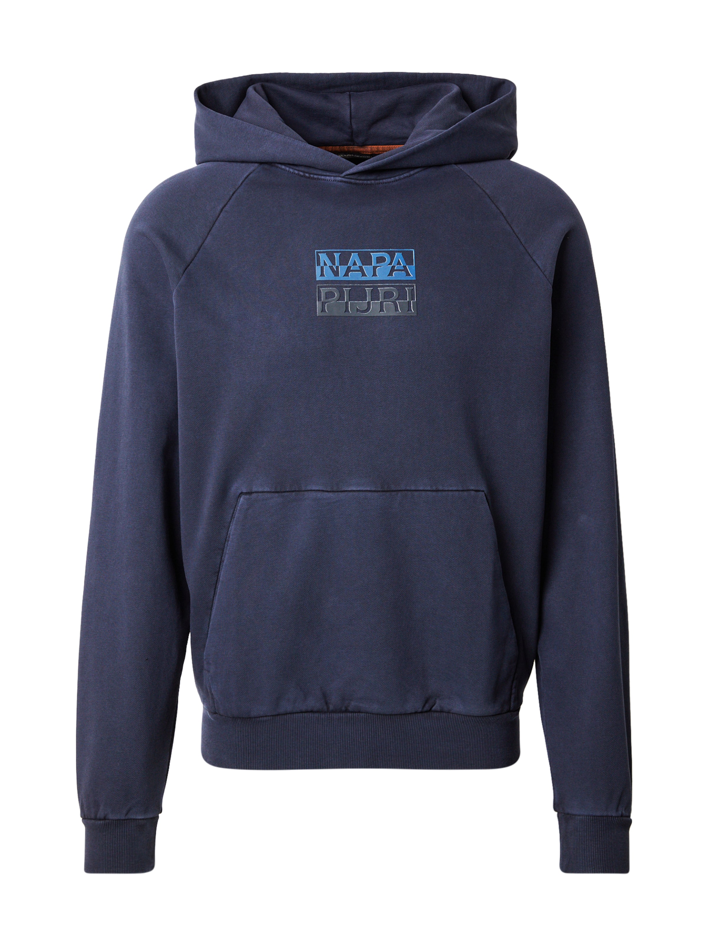 NAPAPIJRI Sweatshirt 'B-CORTONA' in Blue: front