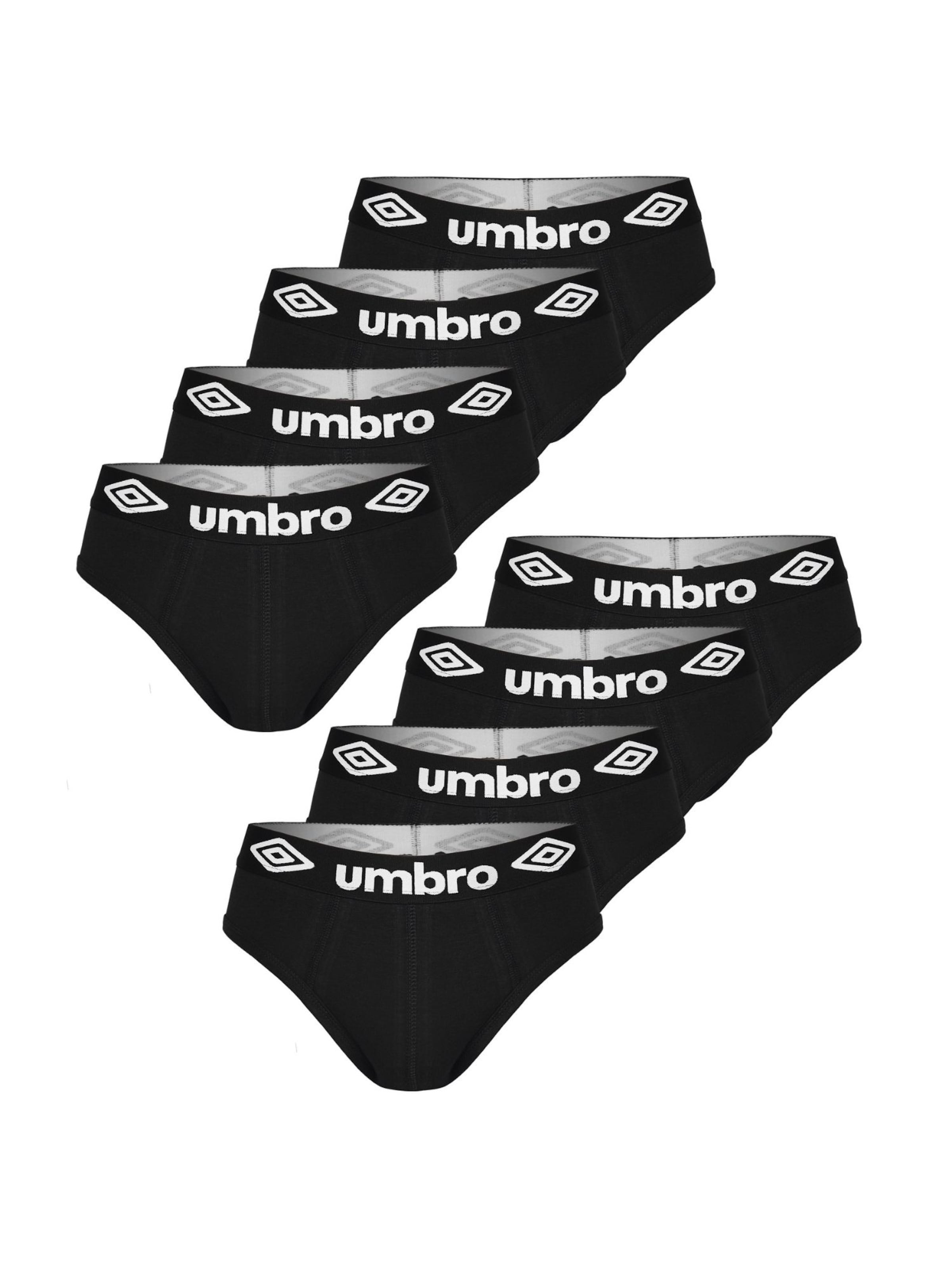 UMBRO Slip in Zwart: voorkant