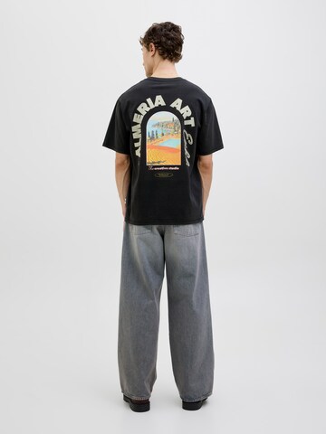 JACK & JONES Футболка 'JORAlmeria World' в Черный: спереди