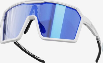 Mowmow Sports sunglasses 'MowMow Wizard Sunglasses - Sports Glasses - Cycling Glasses - Photochromic Lens' in Blue: front