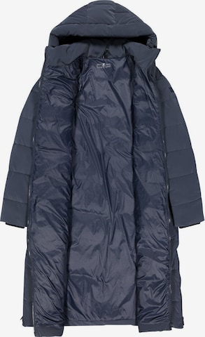 CMP Outdoormantel ' WOMAN COAT FIX HOOD ' in Blau