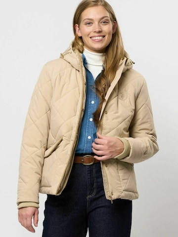 U.S. POLO ASSN. Übergangsjacke 'Kenya' in Beige: Vorderseite