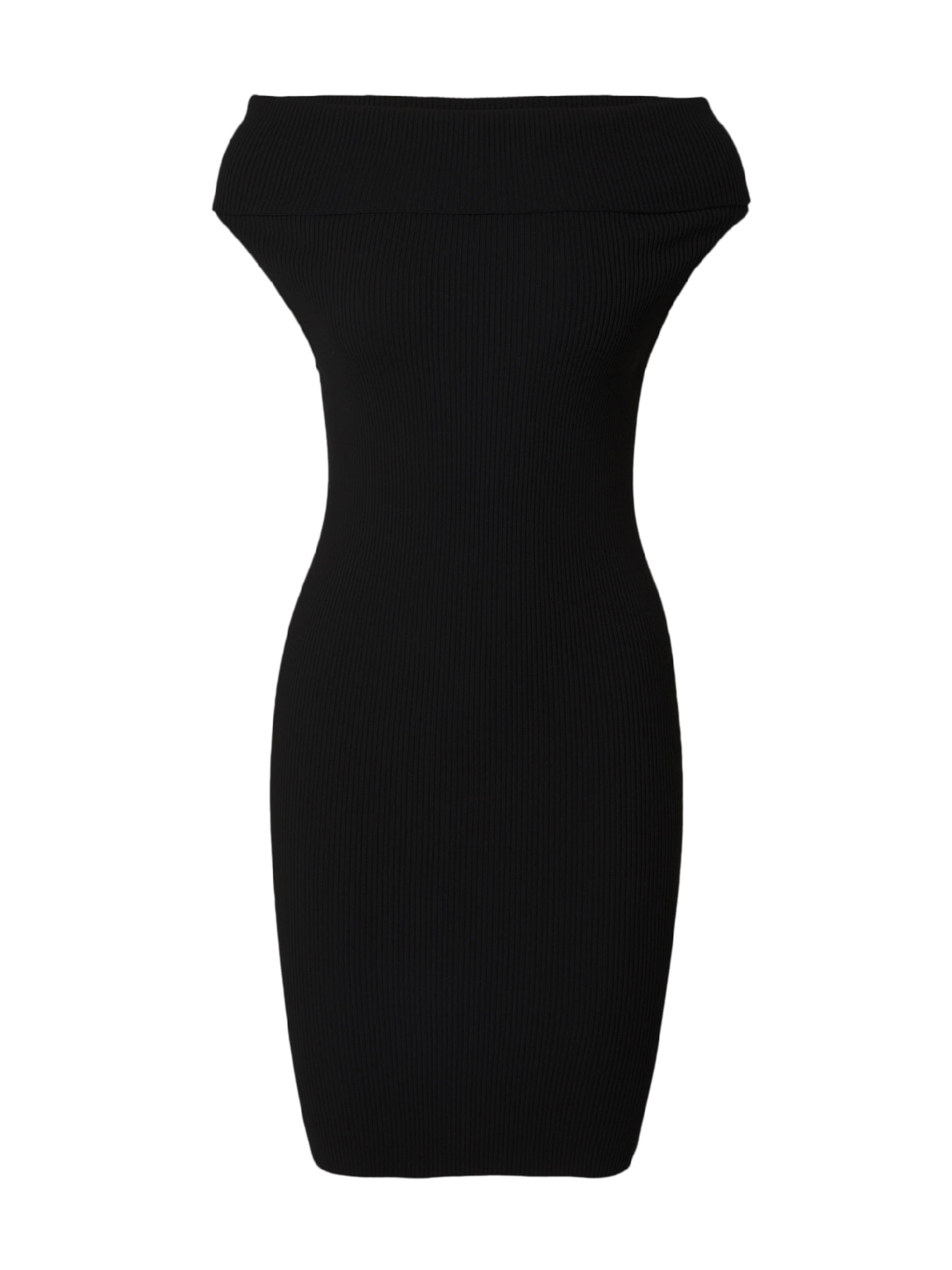 juoda Vanessa Bruno Megzta suknelė 'BAIA': priekis