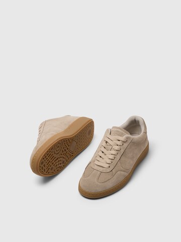 Baskets basses SELECTED FEMME en beige