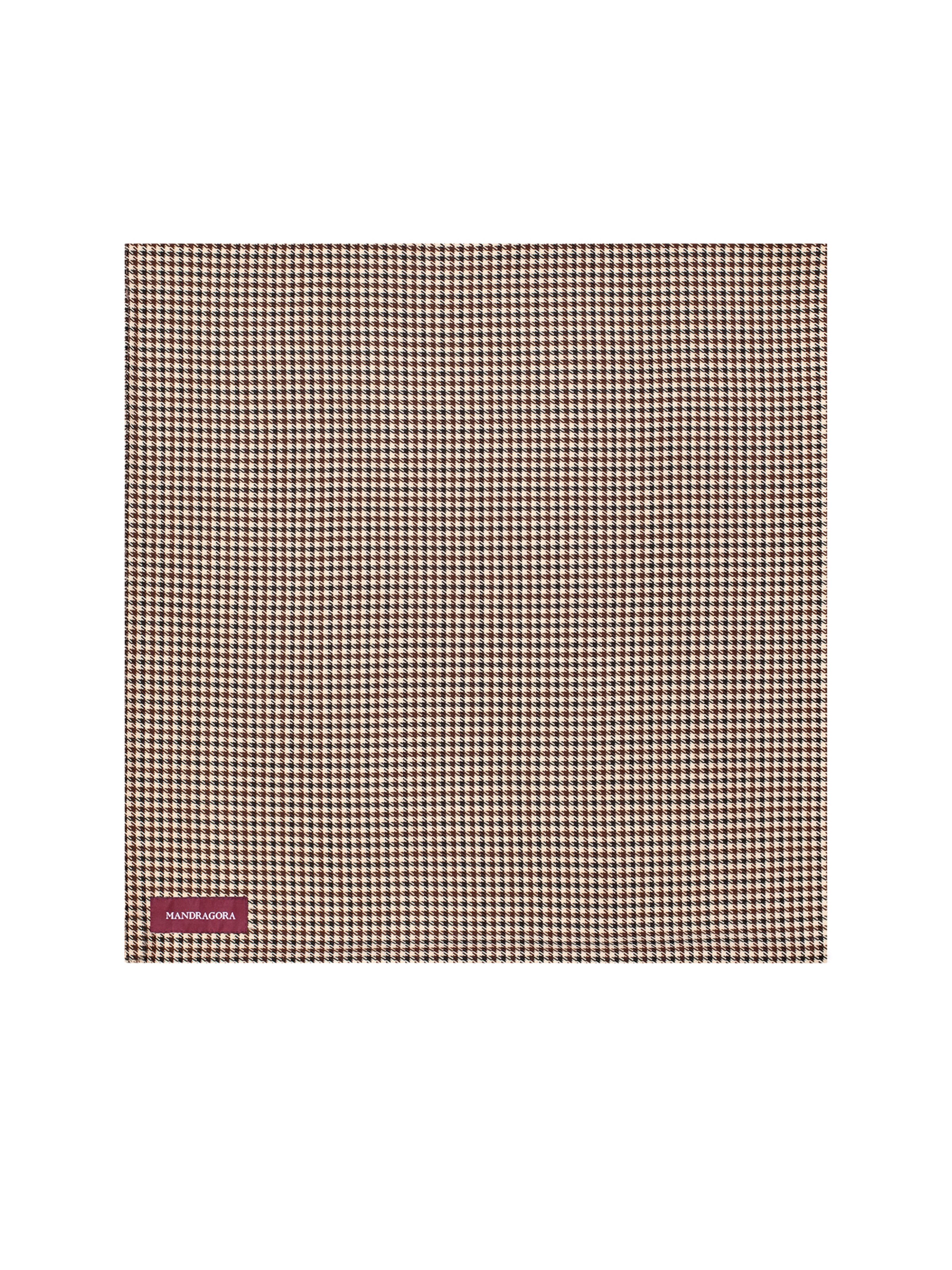 Écharpe 'Retto' mandragora en marron : devant