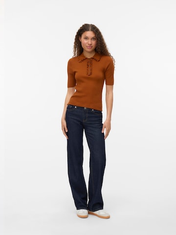 VERO MODA Top 'AWShirli' in Brown