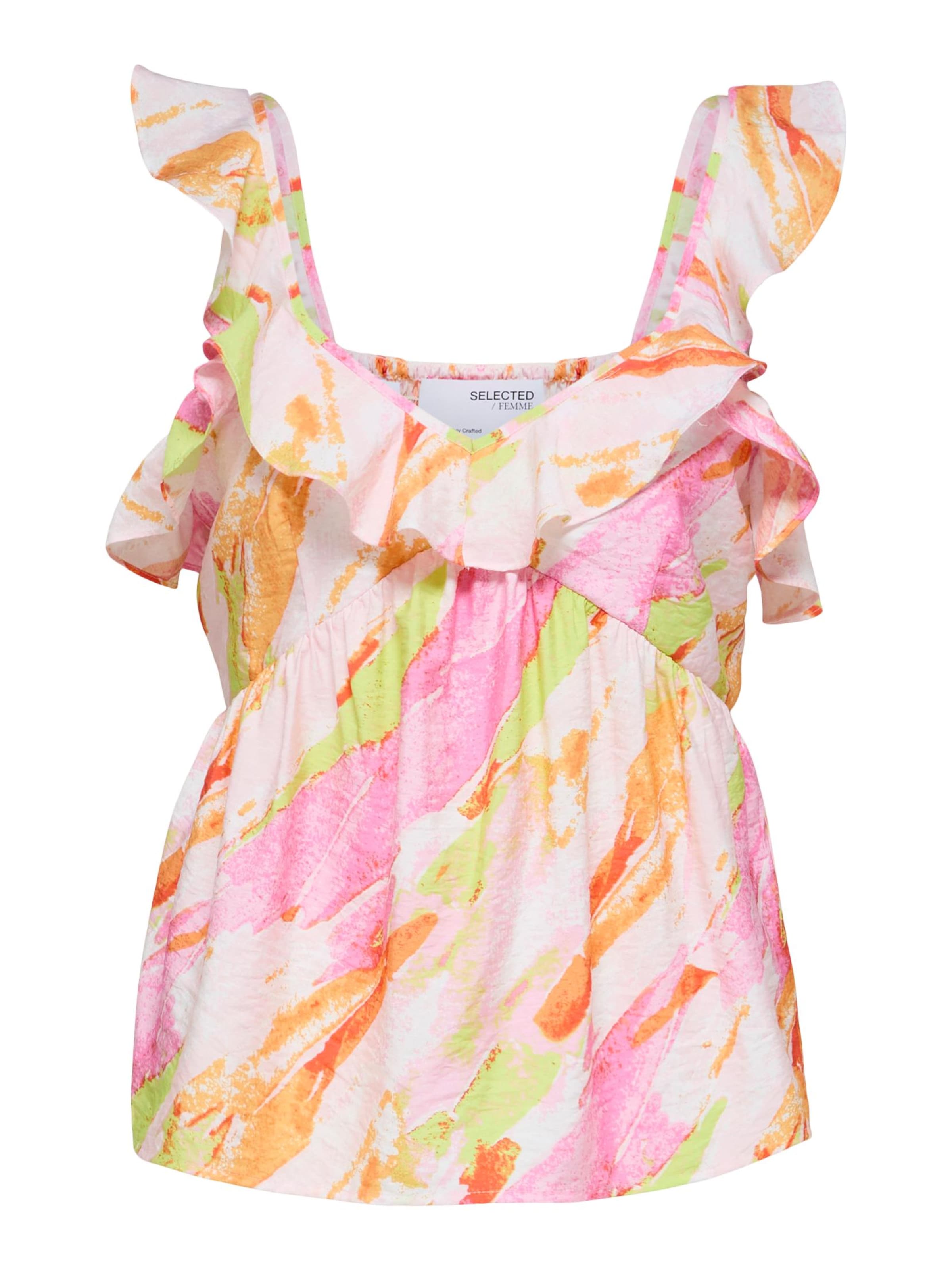 SELECTED Top 'Aurelia' w kolorze mieszane kolory: przód