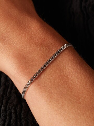 Lucardi Armband 'Basic' in Silber