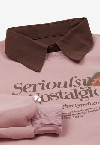 Sweat-shirt HOMEBASE en rose