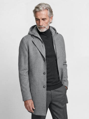 BENVENUTO Between-seasons coat 'GILMORE' in Grey: front