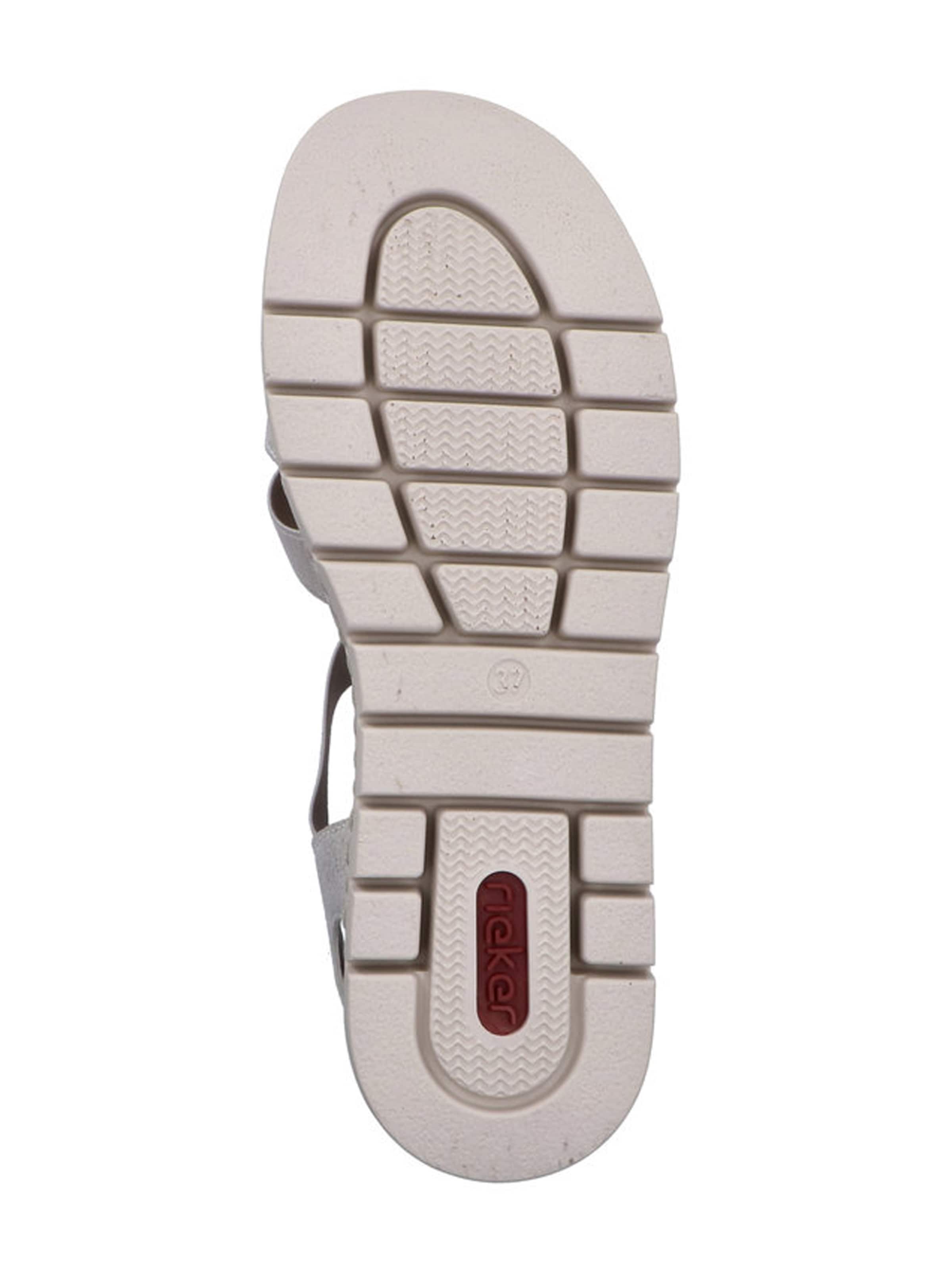 Rieker - Sandália em prata