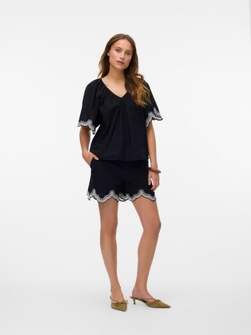 Chemisier 'VMDiana' VERO MODA en noir