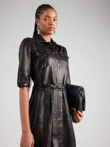 Robe-chemise 'Marica' BRUUNS BAZAAR en noir