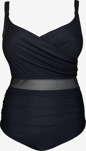 SugarShape Uimapuku 'Porto' värissä musta: etupuoli