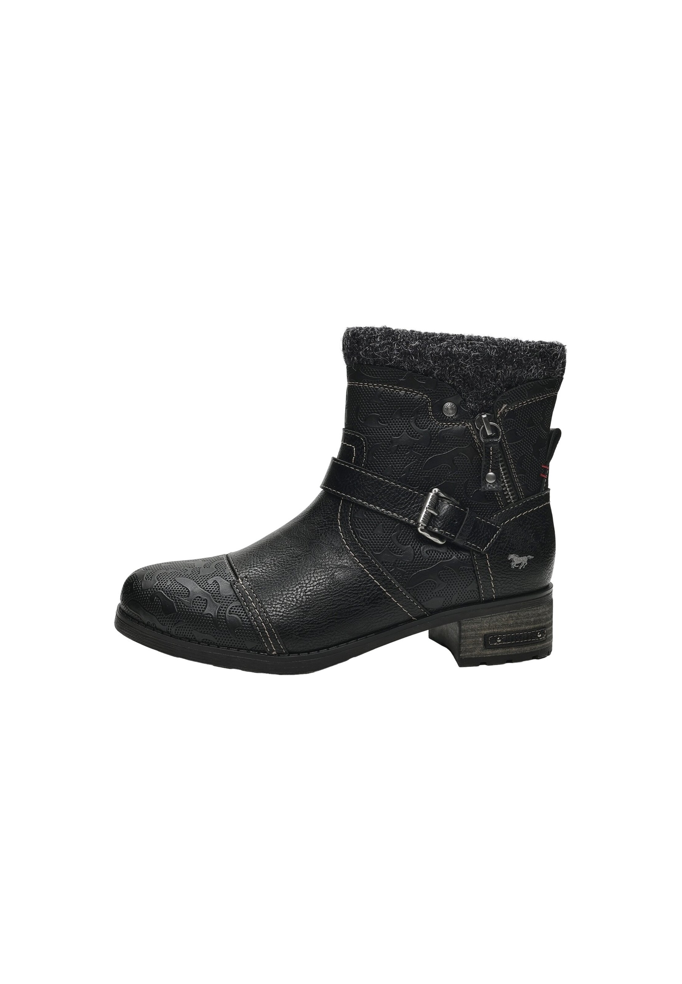 Bottines MUSTANG en noir : devant