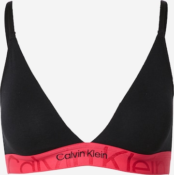 Calvin Klein Underwear Trojúhelníková Podprsenka – černá: přední strana