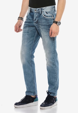 CIPO & BAXX Regular Jeans 'Carlton' in Blauw